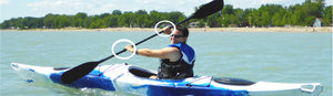Kayak Paddle Drip Rings