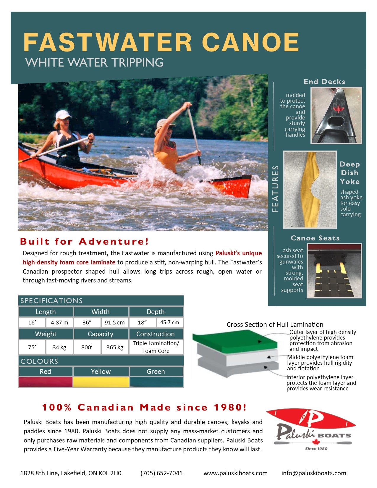 Fastwater Info Sheet